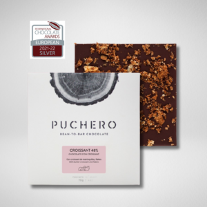 Tableta de chocolate PUCHERO | CROISSANT 48%