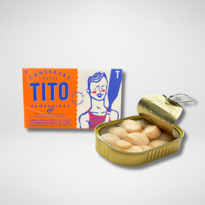 Zamburiñas en conserva TITO (120ml)