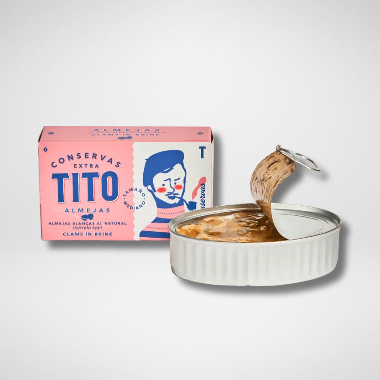 Almejas en conserva TITO (120ml)